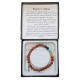 Bracelet 7 chakras et pierre du soleil