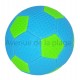 Ballon de football pour la plage bleu fluo