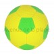 Ballon de football pour la plage jaune fluo