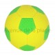 Ballon de football pour la plage jaune fluo