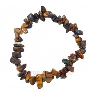 Bracelet élastique Oeil de tigre - Optimisme