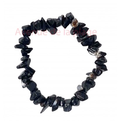 Bracelet élastique Onyx - Confiance