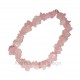 Bracelet élastique Quartz rose - Amour
