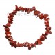 Bracelet élastique en Jaspe rouge - Énergie vitale