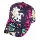 Casquette NY snapback palmiers visière arrondie, modèle C
