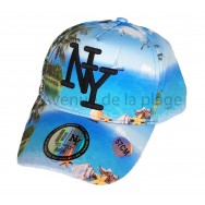 Casquette NY plage paradisiaque