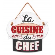 Pancarte La cuisine du chef