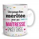 Mug cadeau "Ma Maîtresse préférée"