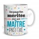 Mug cadeau "Mon Maître préféré"