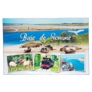 Planche à découper vue de la Baie de Somme