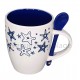 Mug avec cuillère étoiles de mer