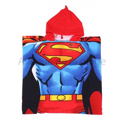 Poncho De Bain Superman Pas Cher Cape De Bain Pour Enfant