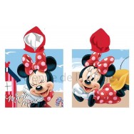 Poncho de bain Minnie à la plage