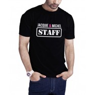 T-shirt humoristique Staff Jacquie et Michel