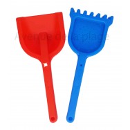 Pelle et râteau de plage pour enfant 30 cm
