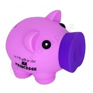 Tirelire cochon Ma princesse
