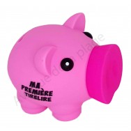 Tirelire cochon Ma première tirelire fille
