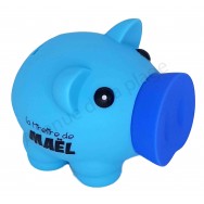 Tirelire cochon prénom Maël