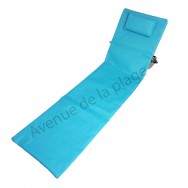 Matelas de plage et dossier inclinable