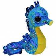 Peluche Ty Beanie Boo's Neptune l'hippocampe 19 cm