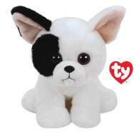 Peluche Ty Classic Marcel le chien bouledogue français 22 cm
