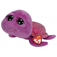 Peluche Ty Beanie Boo's Slow-Poke la tortue mauve 16 cm