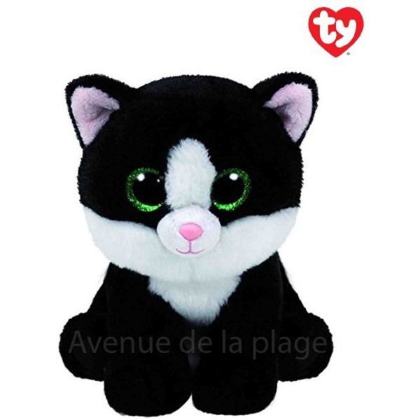 Peluche Classic Ty Medium Ava Le Chat Noir Et Blanc Peluches Chaton Peluche Classic Ty Medium Ava Le Chat Noir Et Blanc Peluches Chaton