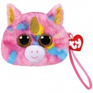 Porte-monnaie Ty Fashion Fantasia la licorne rose