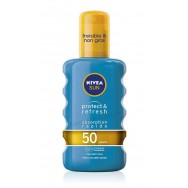 Crème solaire Nivéa spray Protège et rafraîchi FPS 50