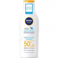 Crème solaire Nivéa enfant lait très haute protection FPS 50+
