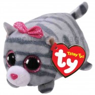 Peluche Teeny Ty Cassie le chat gris