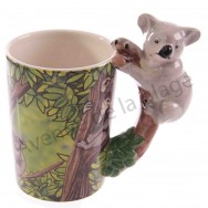 Mug anse koala sur sa branche
