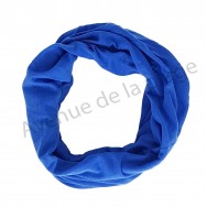 Bandeau pour cheveux uni bleu