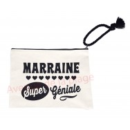 Pochette message Marraine super géniale