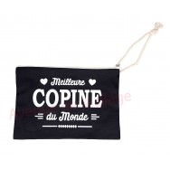 Pochette message Meilleure copine du monde