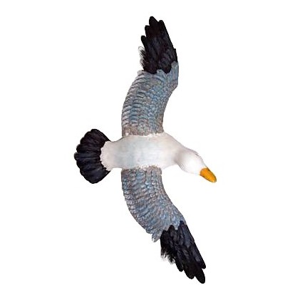 Mouette murale 36 cm x 17 cm