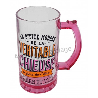 Chope A Biere Humoristique De La Veritable Chieuse Cadeau Retraite