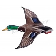 Canard en métal accrocher