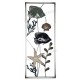 Cadre poisson et corail en métal 61 cm A