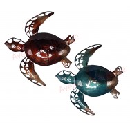 Tortue de mer décorative 42 cm à accrocher