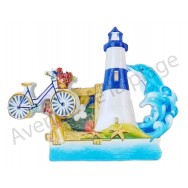 Magnet phare et vélo sur ressort