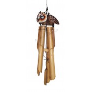 Carillon bambou et coco chouette