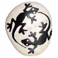 Magnet galet 2 lézards