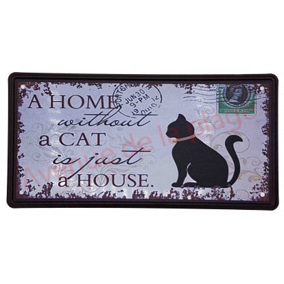 Plaque D Immatriculation Us Chat Noir Decoration Chat Pas Chere Plaque D Immatriculation Us Chat Noir Decoration Chat Pas Chere