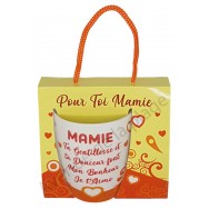 Mug message Mamie gentille
