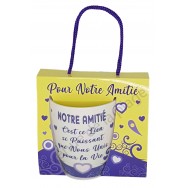 Mug message Notre Amitié nous unis pour la vie