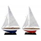Maquette de voilier Régate 40 cm