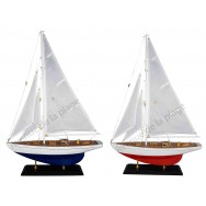 Maquette de voilier Régate 40 cm