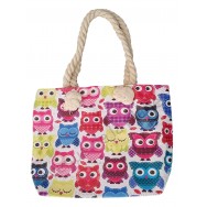 Mini sac de plage pour enfant Chouettes