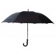 Parapluie résistant au vent noir